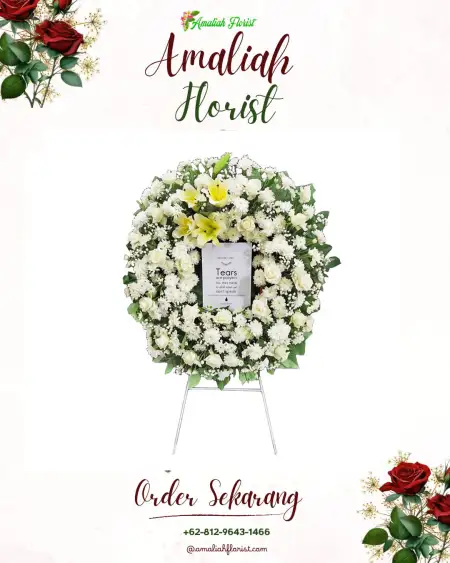 Krans Bunga Duka 13 Ilir